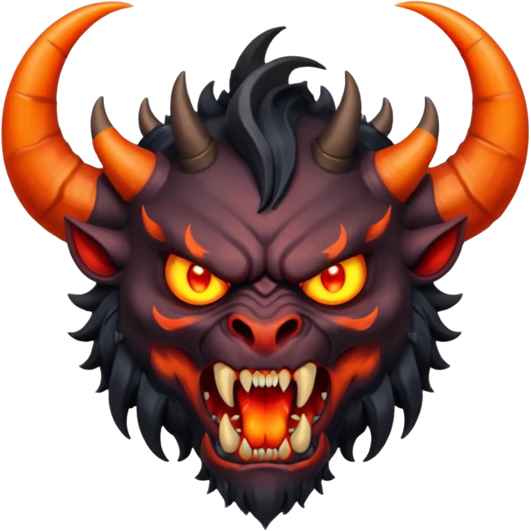 demon rage emoji