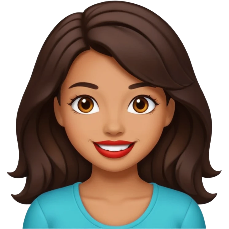 A baddie girl cute vibes  emoji