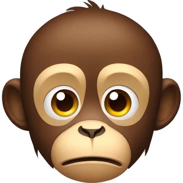 monkey tired emoji