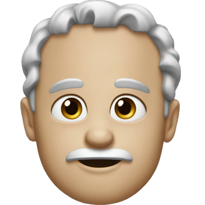 Make an animated emoji with a Blue E lette. emoji