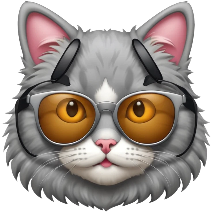 Cat wearing sunglasses emoji