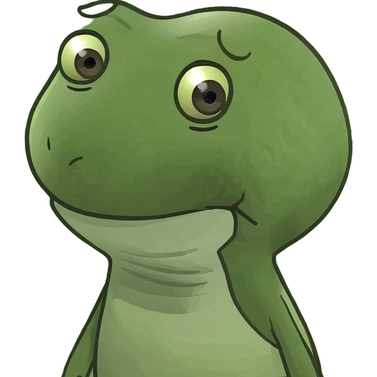 A two-leaf green sprout standing on a mound of brown soil emoji