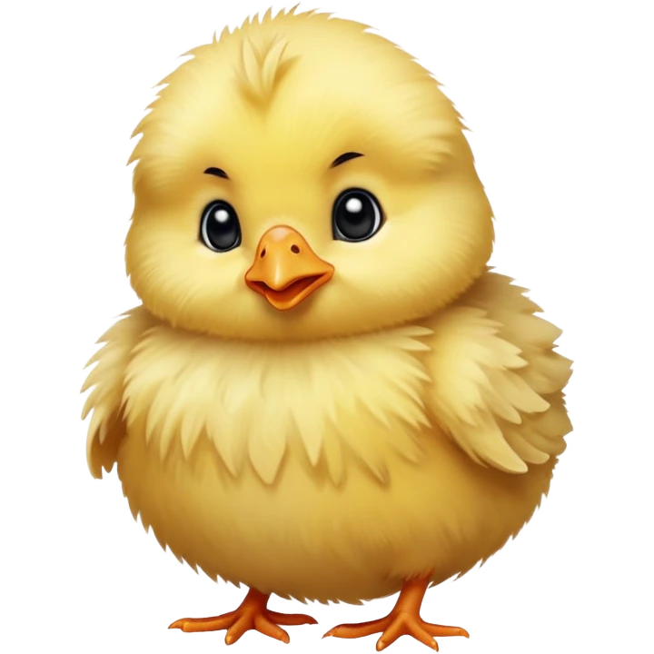Black baby chicken  emoji