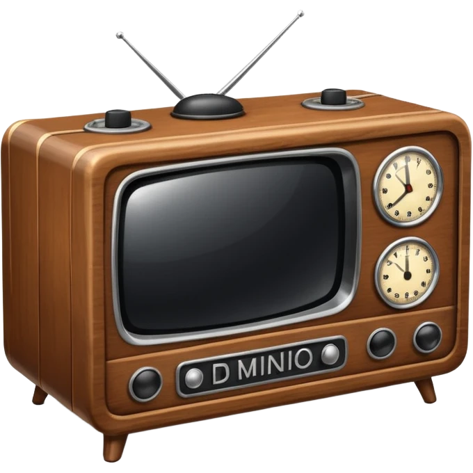 Old TV Box emoji
