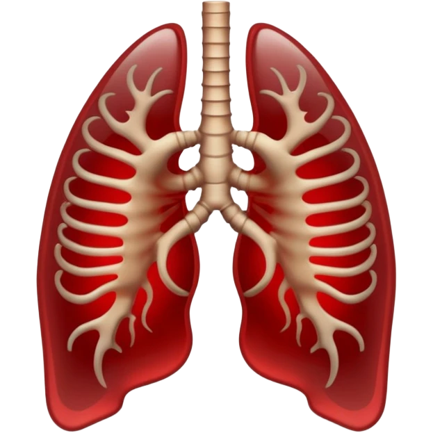 Minimalist emoji-style sticker of a ribcage x-ray with a curled-up demon inside, lines in faint white on black background, subtle red eye glow



 emoji