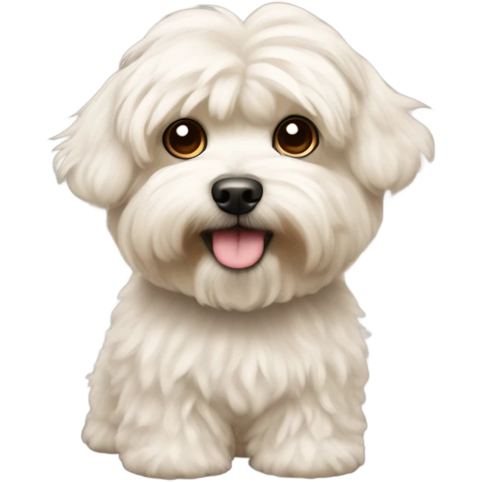 maltipoo with mullet emoji