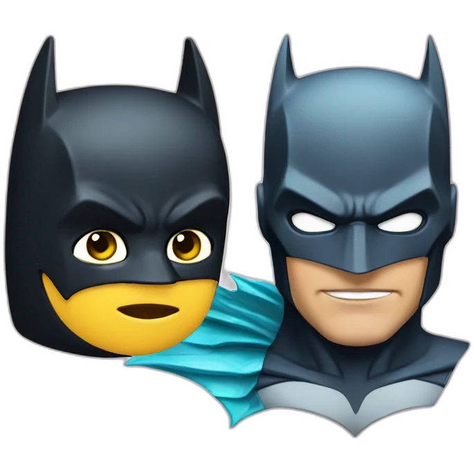 batman avec sirène emoji