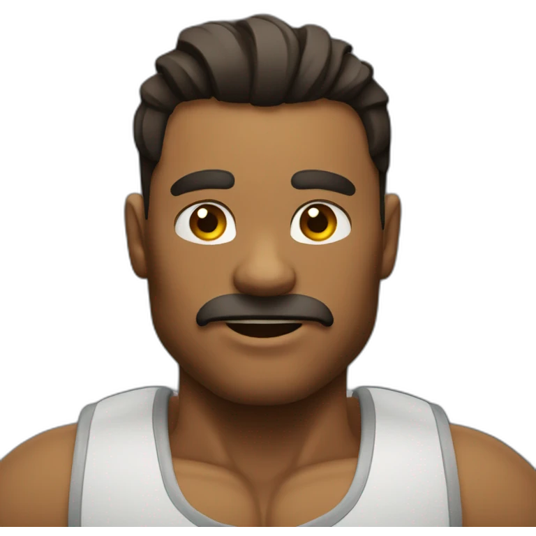 Chat musclé  emoji