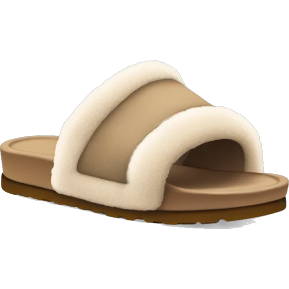 Ugg slides emoji
