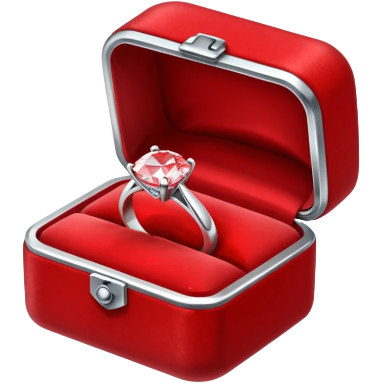 diamond ring in a red box emoji
