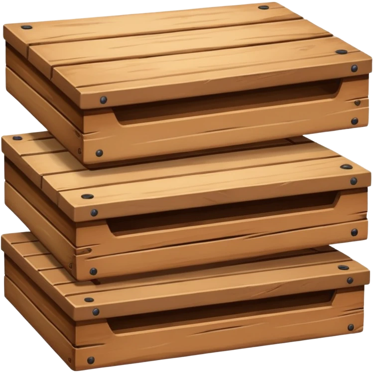 a box of three fruitless boards emoji
