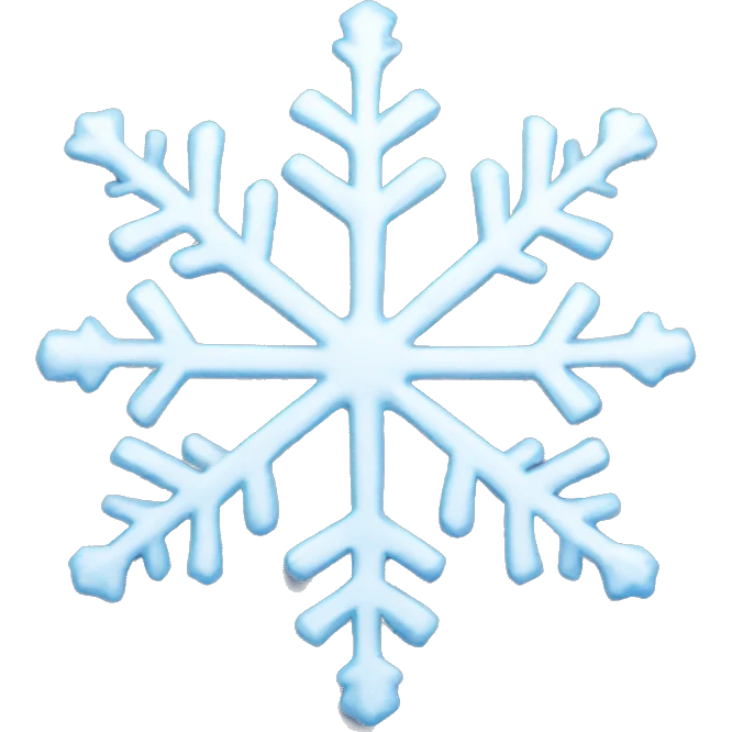 Snowflake emoji