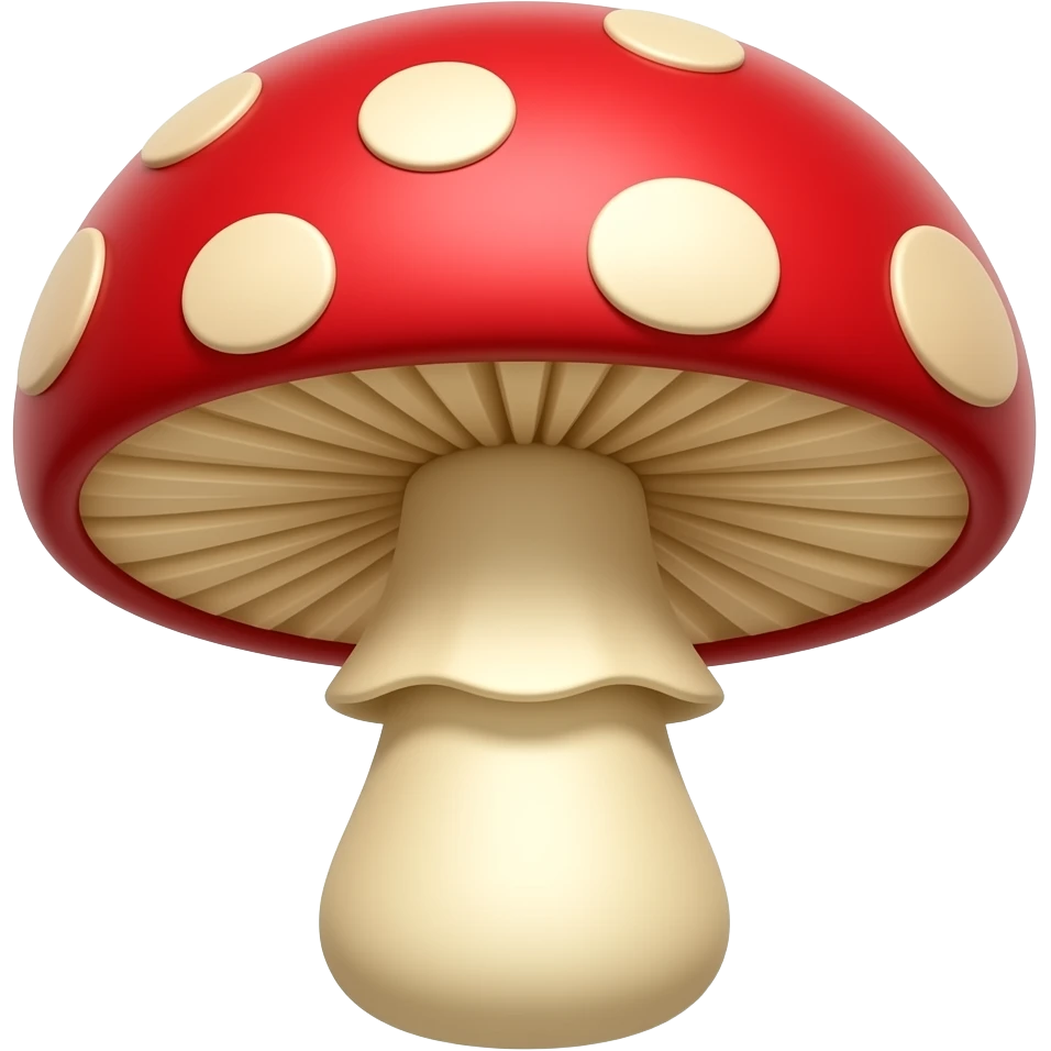 Red Mushroom emoji