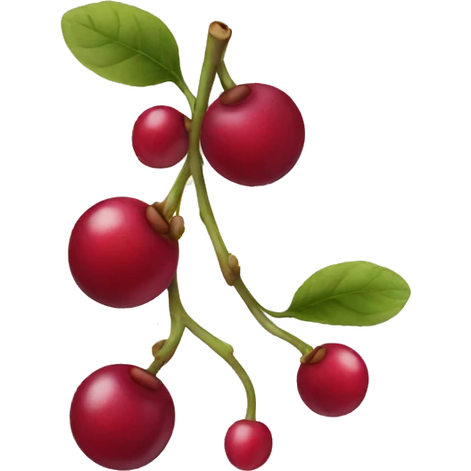 Cranberry emoji