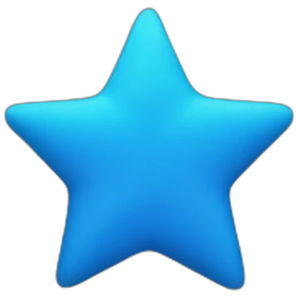 blue-star emoji
