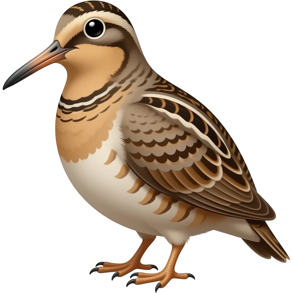 An American woodcock emoji