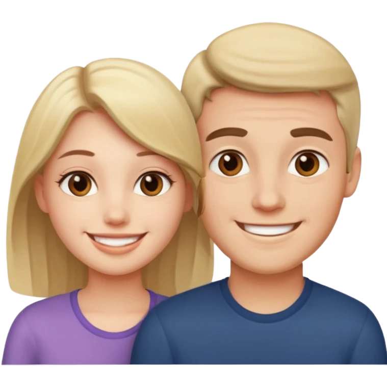 A guy with a girl emoji