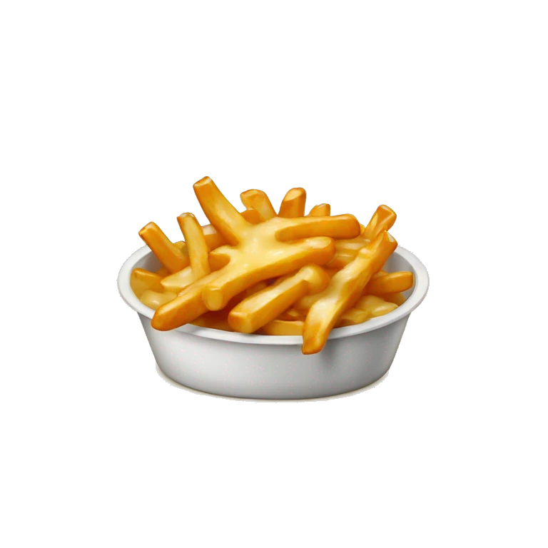 Poutine qui pleure  emoji