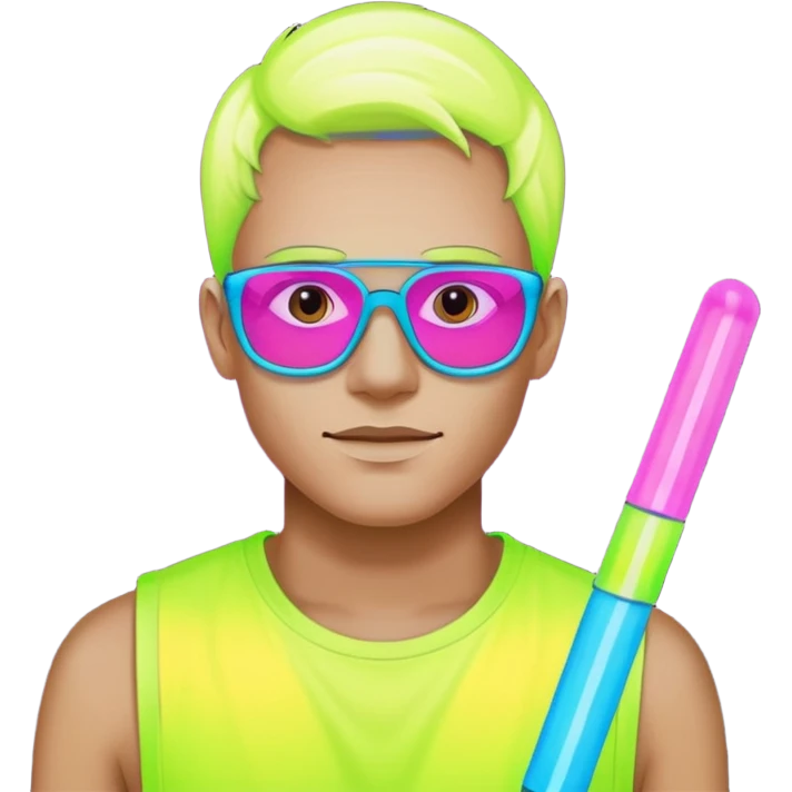 Raver guy emoji