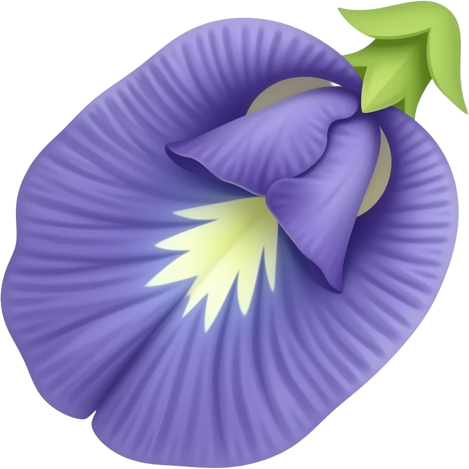 Butterfly Pea Flower emoji