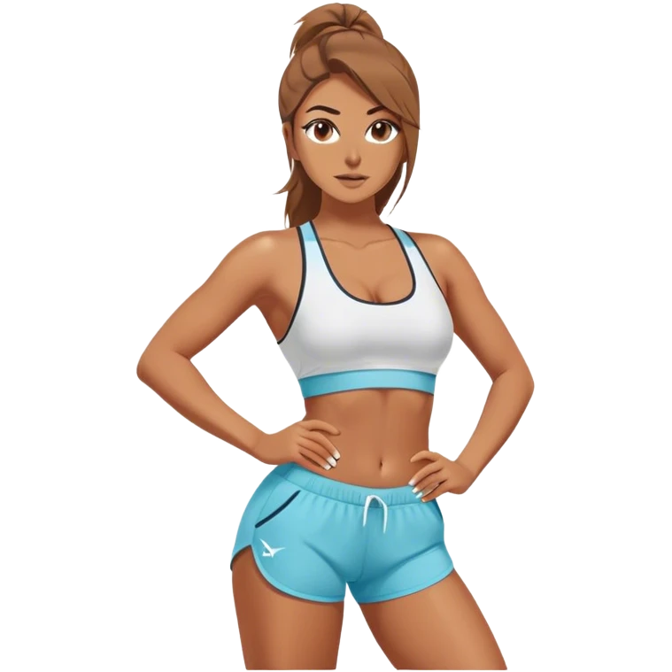 Women’s Gymshark shorts  emoji