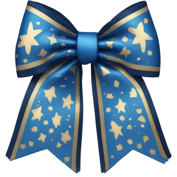 blue cheer bow emoji