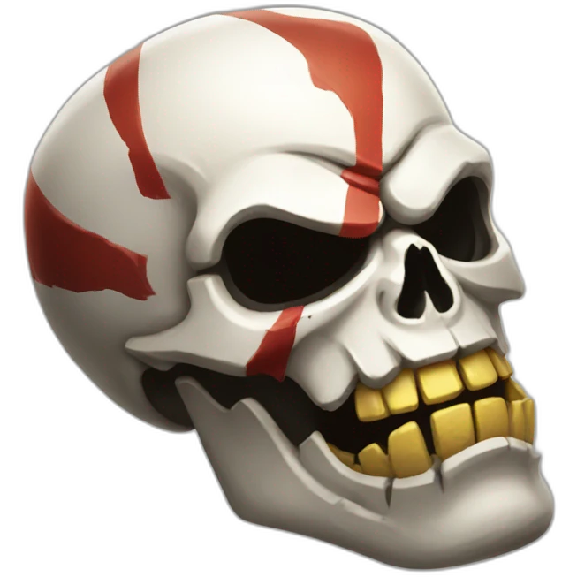 Kratos Skull emoji