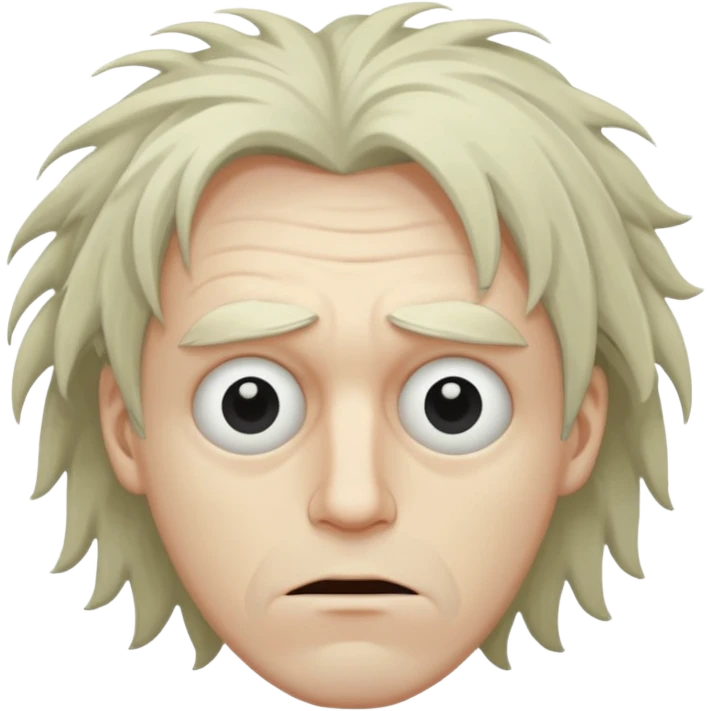 A creepy man emoji