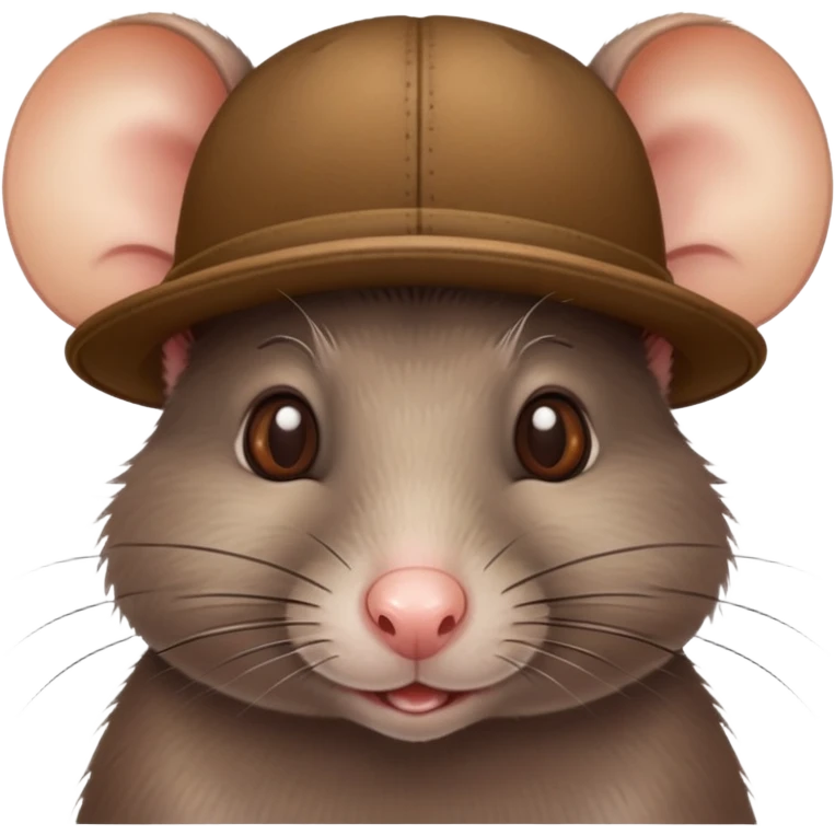 rat with a hat emoji