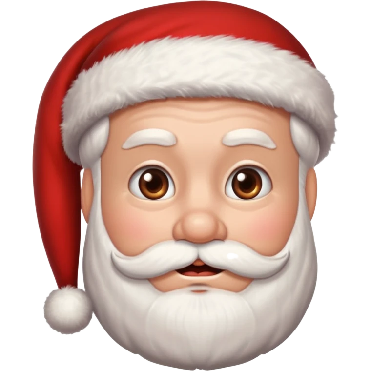 santa without clown emoji