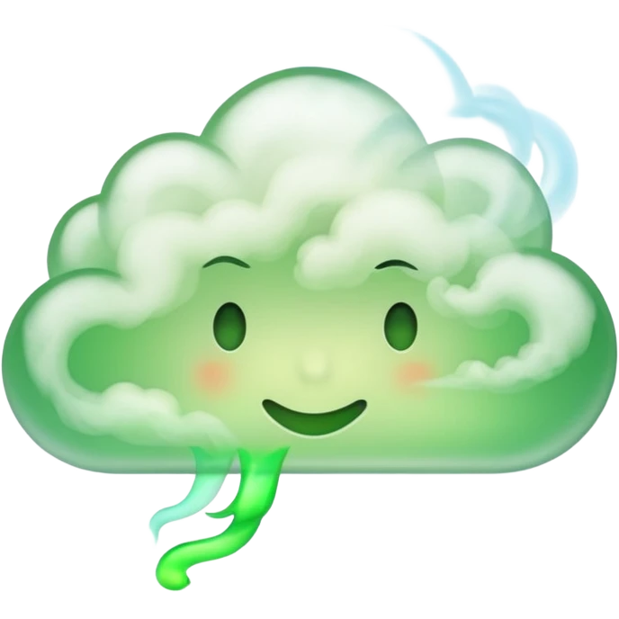 make it with light Green color instead of yellow  emoji