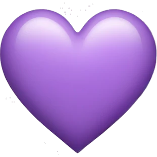 Light Purple Heart emoji