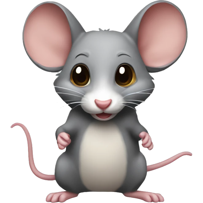 Ratón conbolas emoji