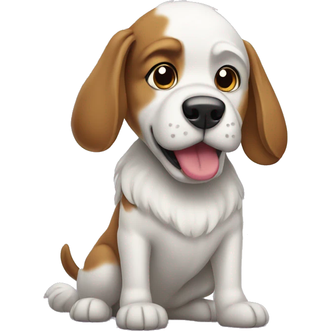 Dog Standig emoji