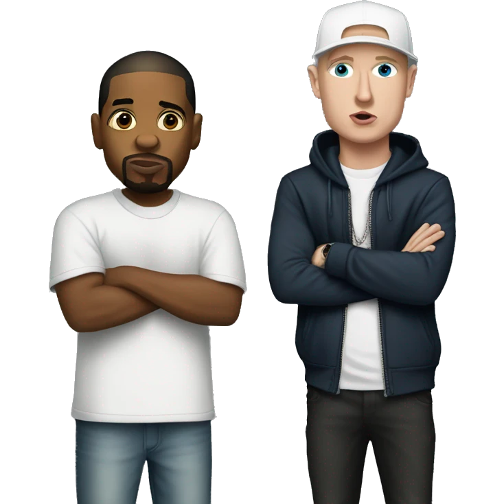 D Dre and Eminem  emoji
