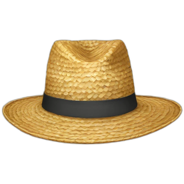 straw hat emoji