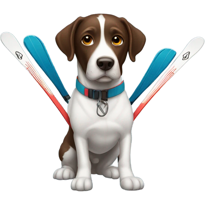 GSP with skis emoji