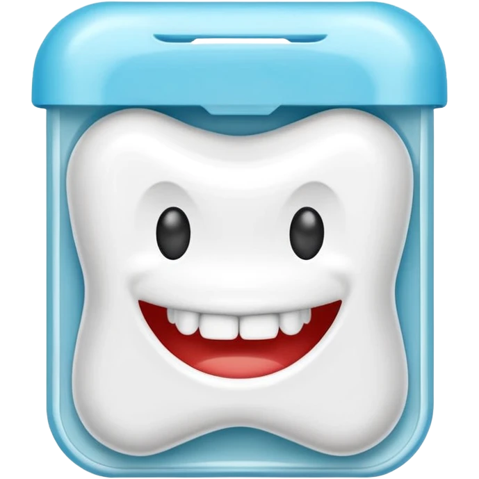 pack of dental floss thread  emoji