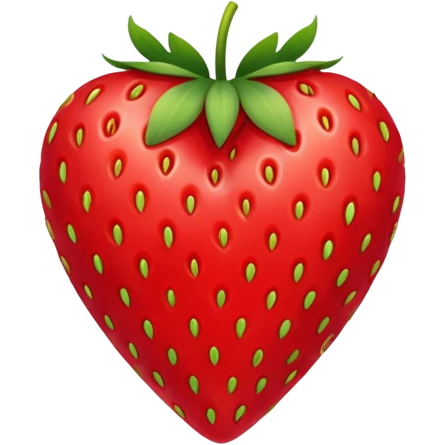 red heart with strawberries inside emoji