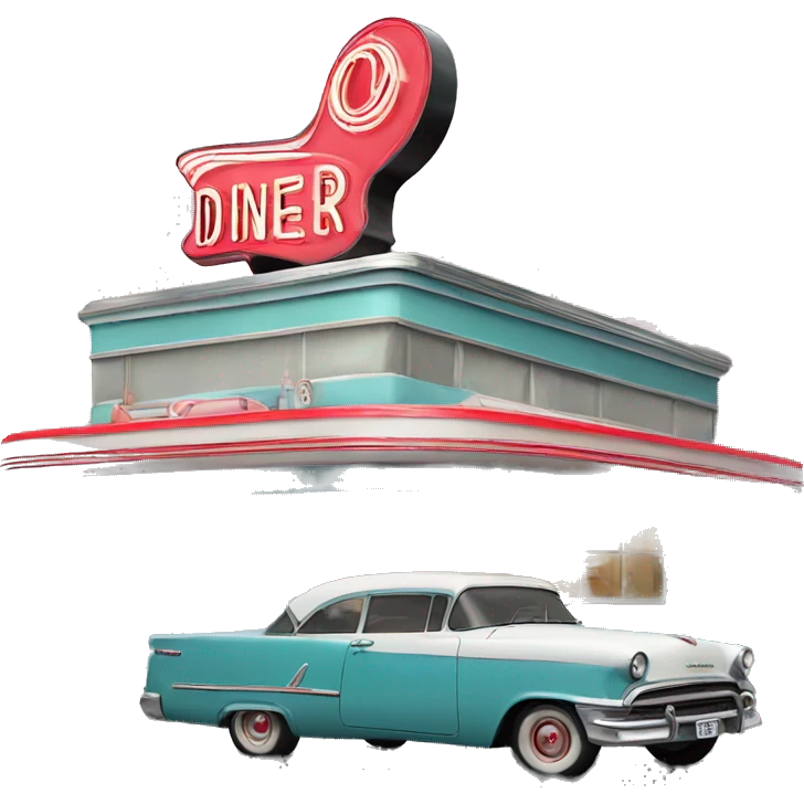 50's diner emoji