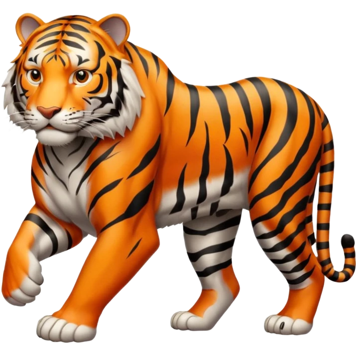 a full tiger  emoji