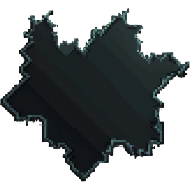 abstract irregular shape with jagged edges emoji