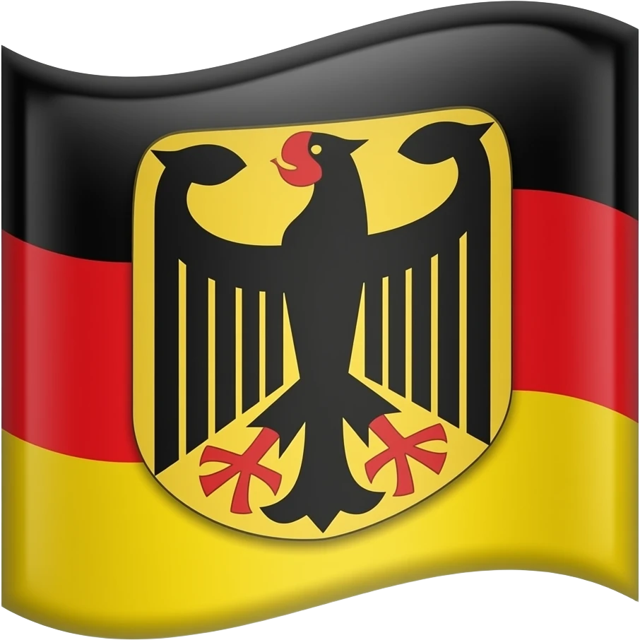Flag of Germany but In 3rd reich emoji