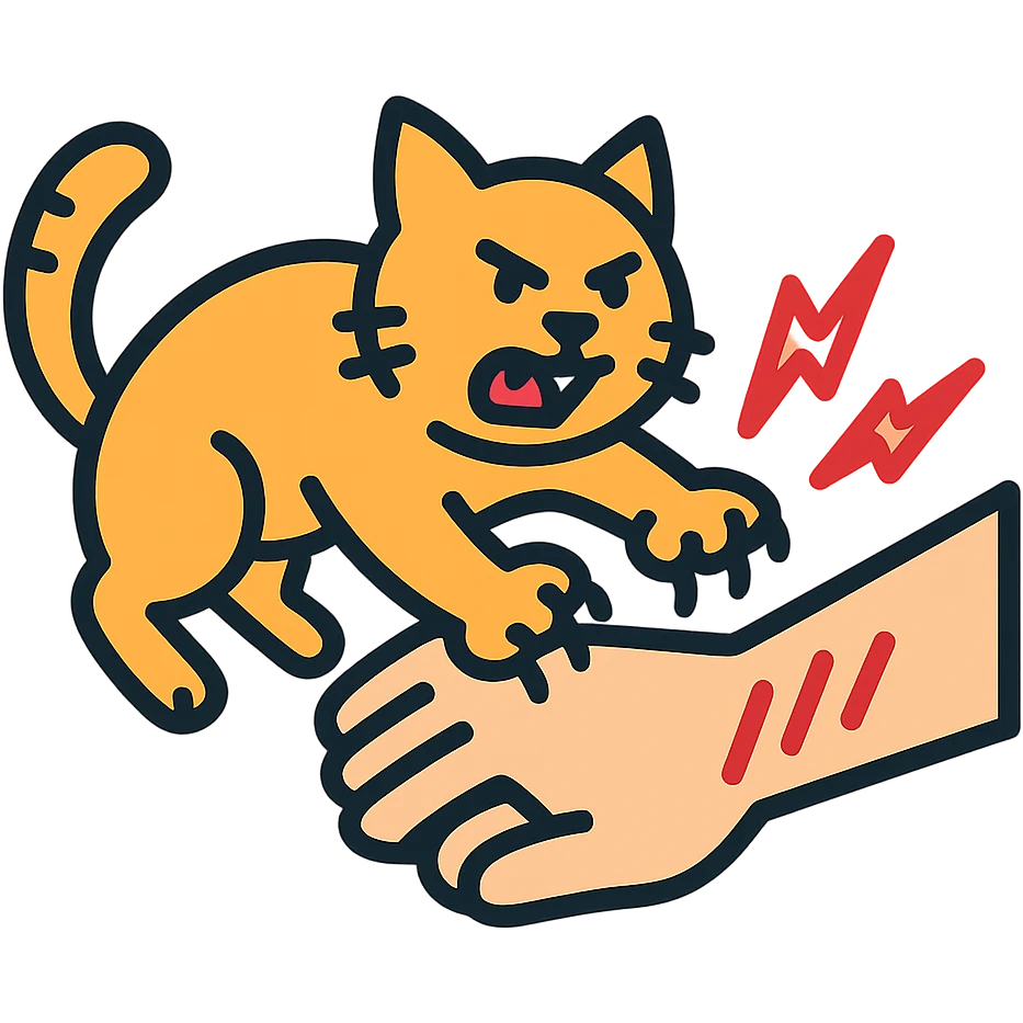 cat attack emoji