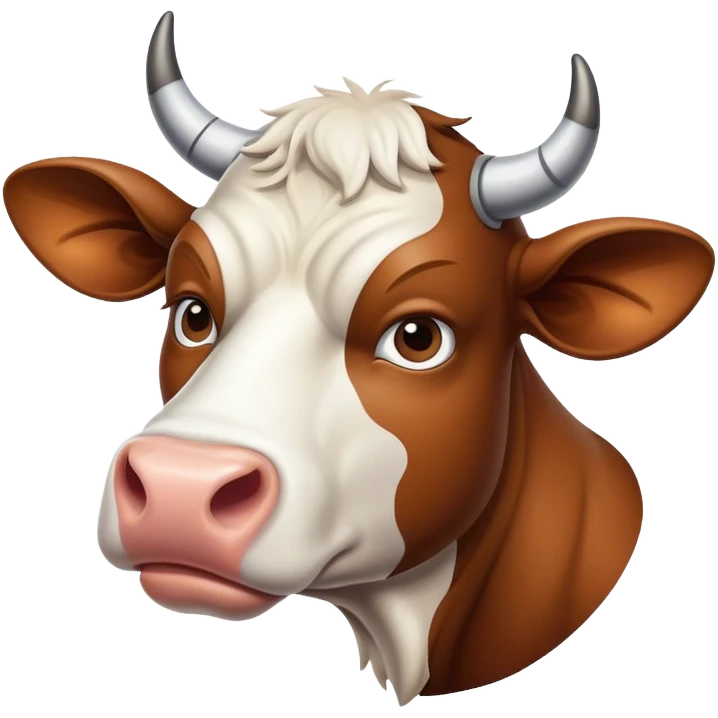 Thug cow  emoji