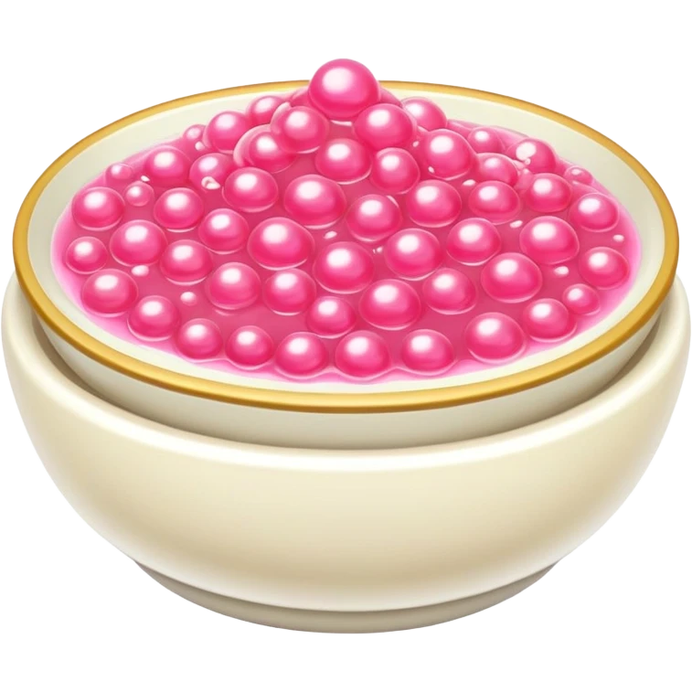 Bowl of caviar tarama  emoji