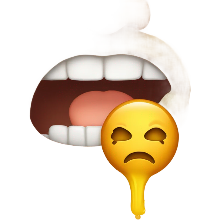 emoji face vomiting honey emoji