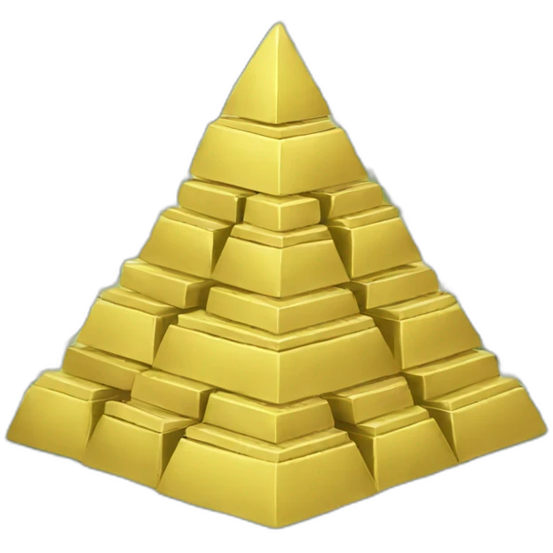 Money pyramids emoji