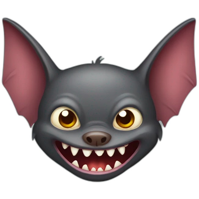 Vampire bat emoji