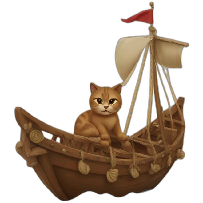 brown-cat-on-a-trireme emoji